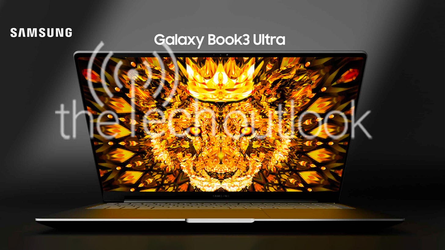 Alleged leaked image of the Galaxy Book 3 Ultra Alleged leaked image of the Galaxy Book 3 Ultra