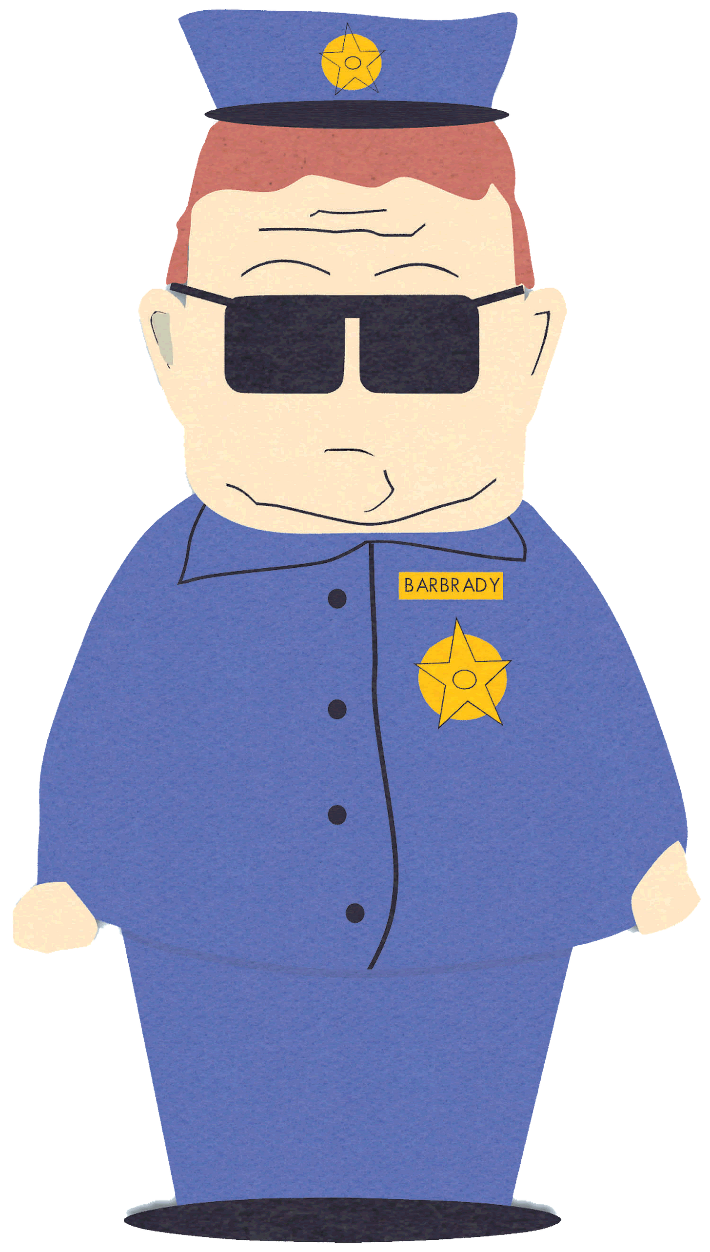 Officer Barbrady - South Park Archives - Cartman, Stan, Kenny, Kyle