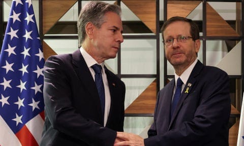 Blinken meeting Herzog in Tel Aviv on Monday Blinken meeting Herzog in Tel Aviv on Monday