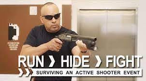 Run. Hide. Fight