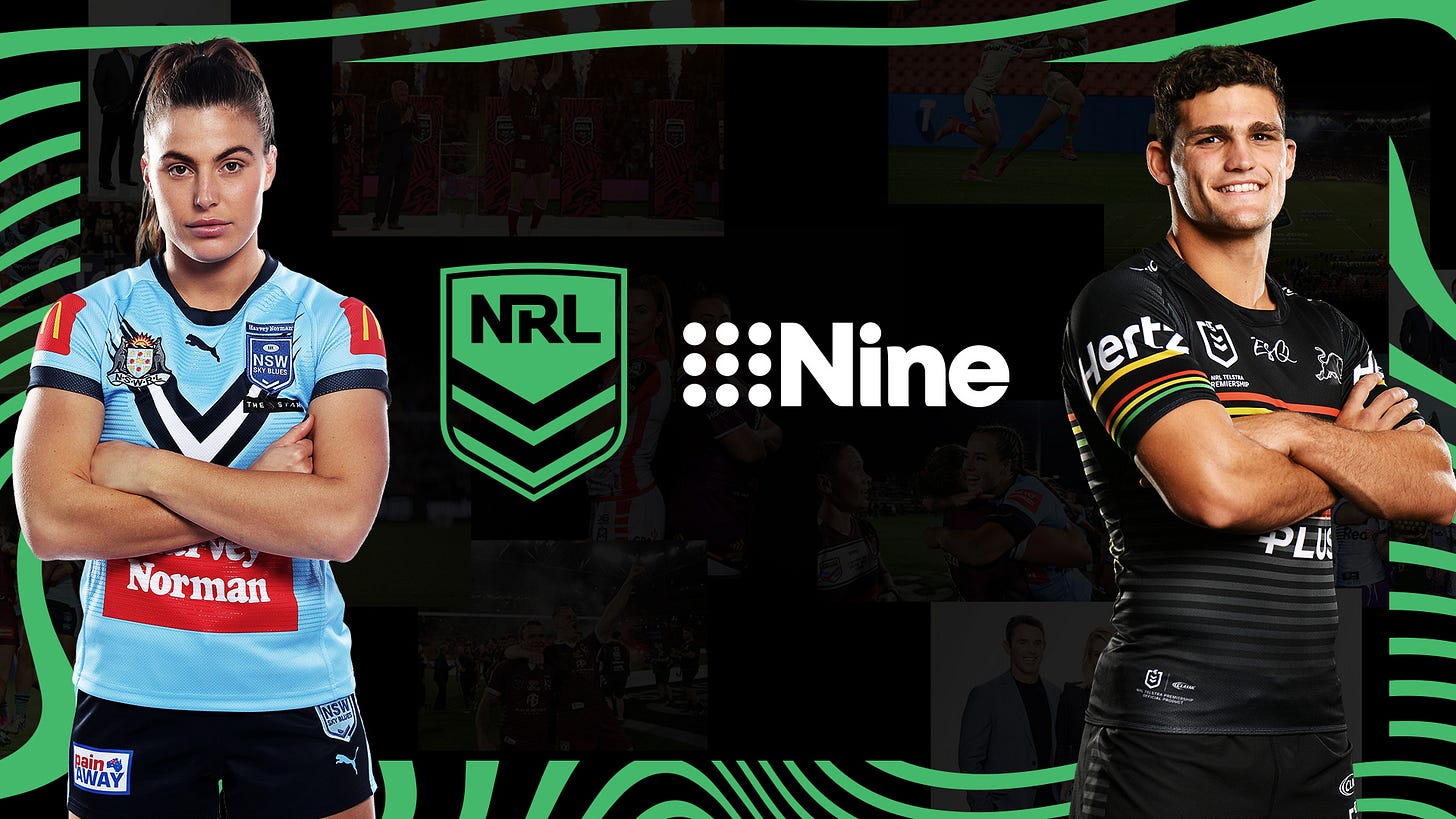 Nine announces new five-year rugby league broadcast deal - Nine for Brands Nine announces new five-year rugby league broadcast deal - Nine for Brands