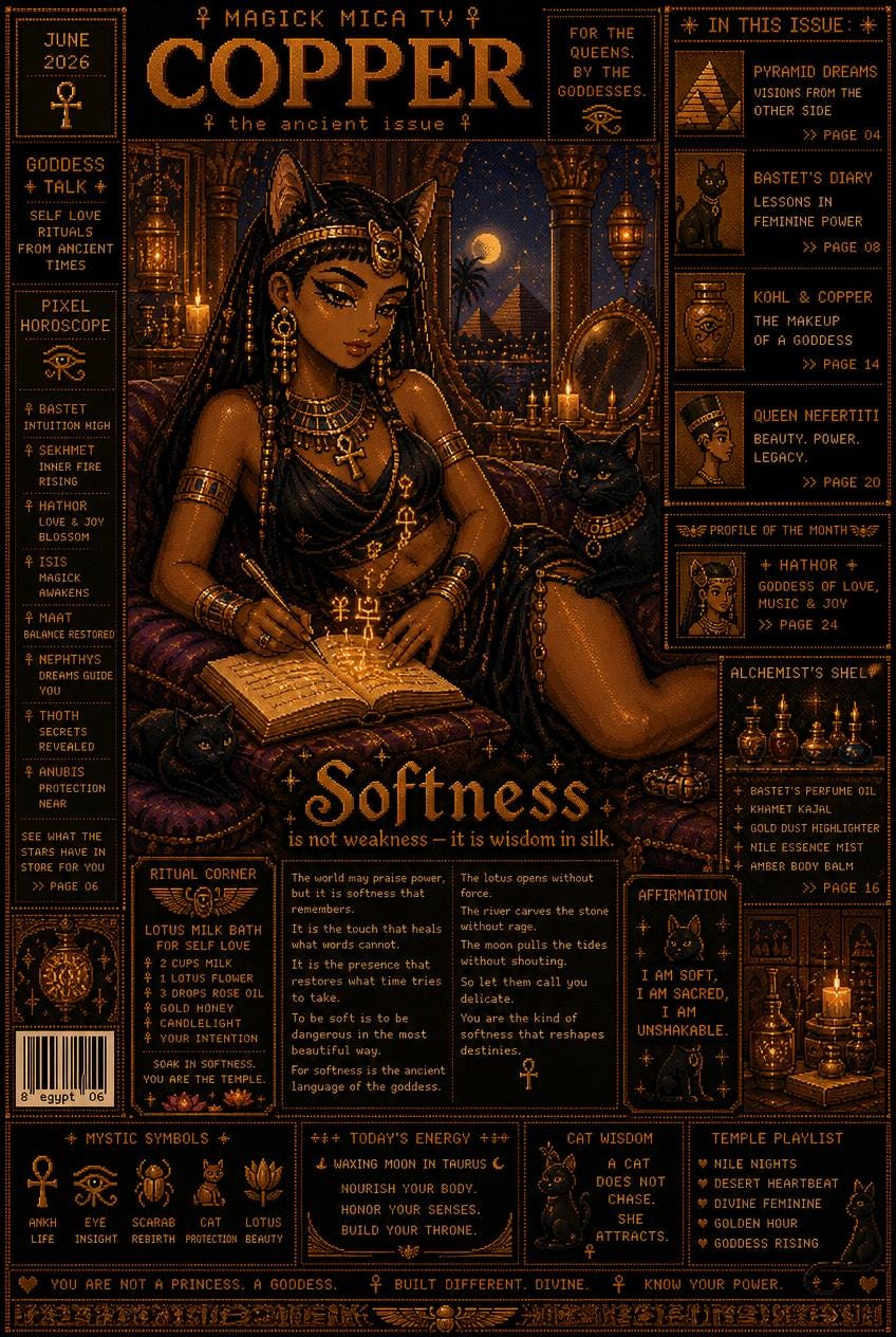 Copper — The Ancient Issue cover featuring Bastet