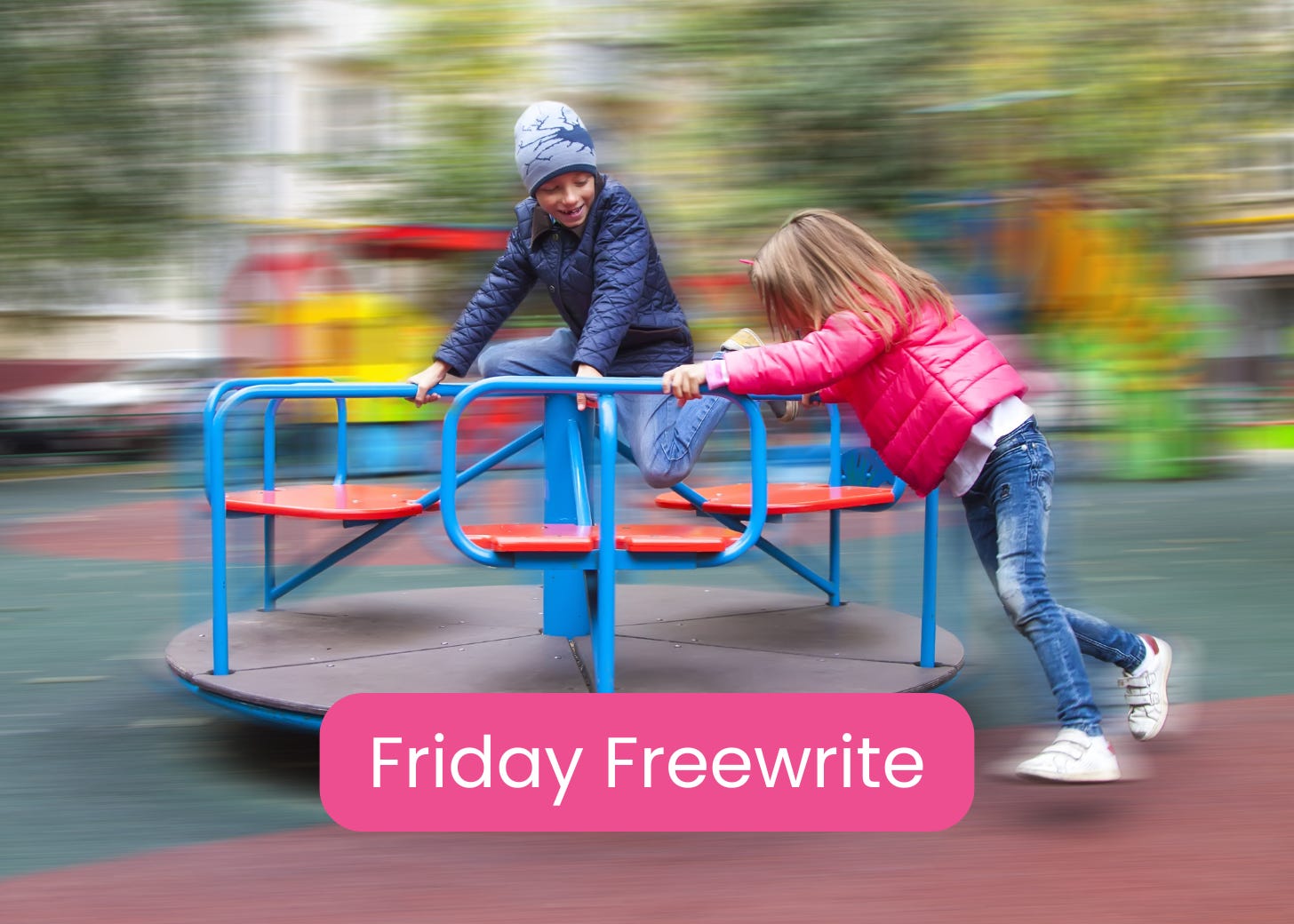 children at the playground