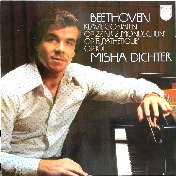 Beethoven, Misha Dichter – Klaviersonaten "Mondschein", "Pathetique", Nr.  28 – Vinyl (LP), 1977 [r8089185] | Discogs
