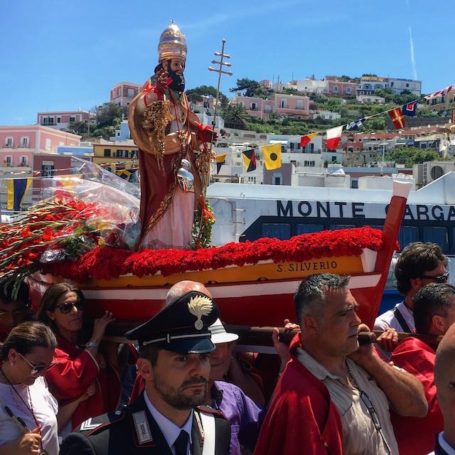 San Silverio celebrations in Ponza