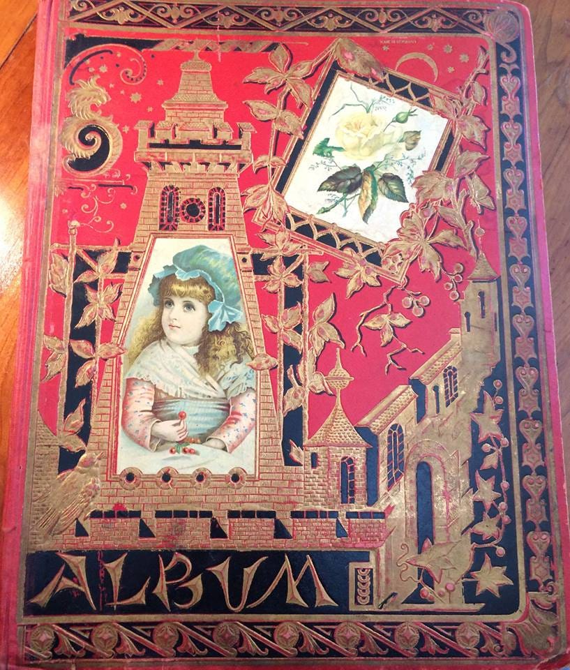 18 - My Grandmother's Childhood Scrapbook
