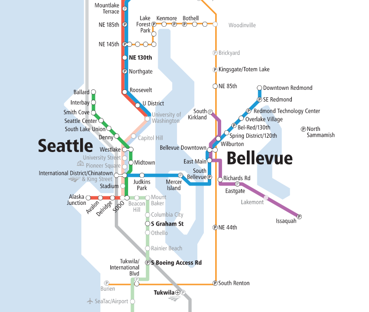 Map of the Week: Sound Transit's New System Expansion Map - The Urbanist