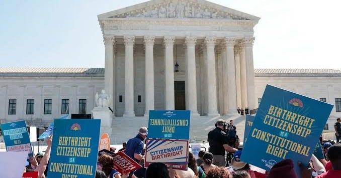 Supreme Court rejects Trump's attempt to end birthright citizenship Supreme Court rejects Trump's attempt to end birthright citizenship