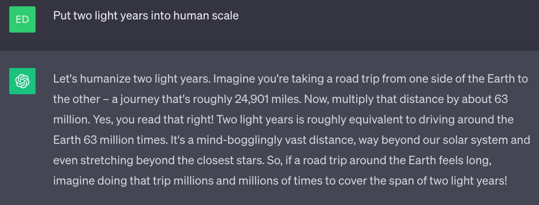 using chatgpt to humanize numbers using chatgpt to humanize numbers