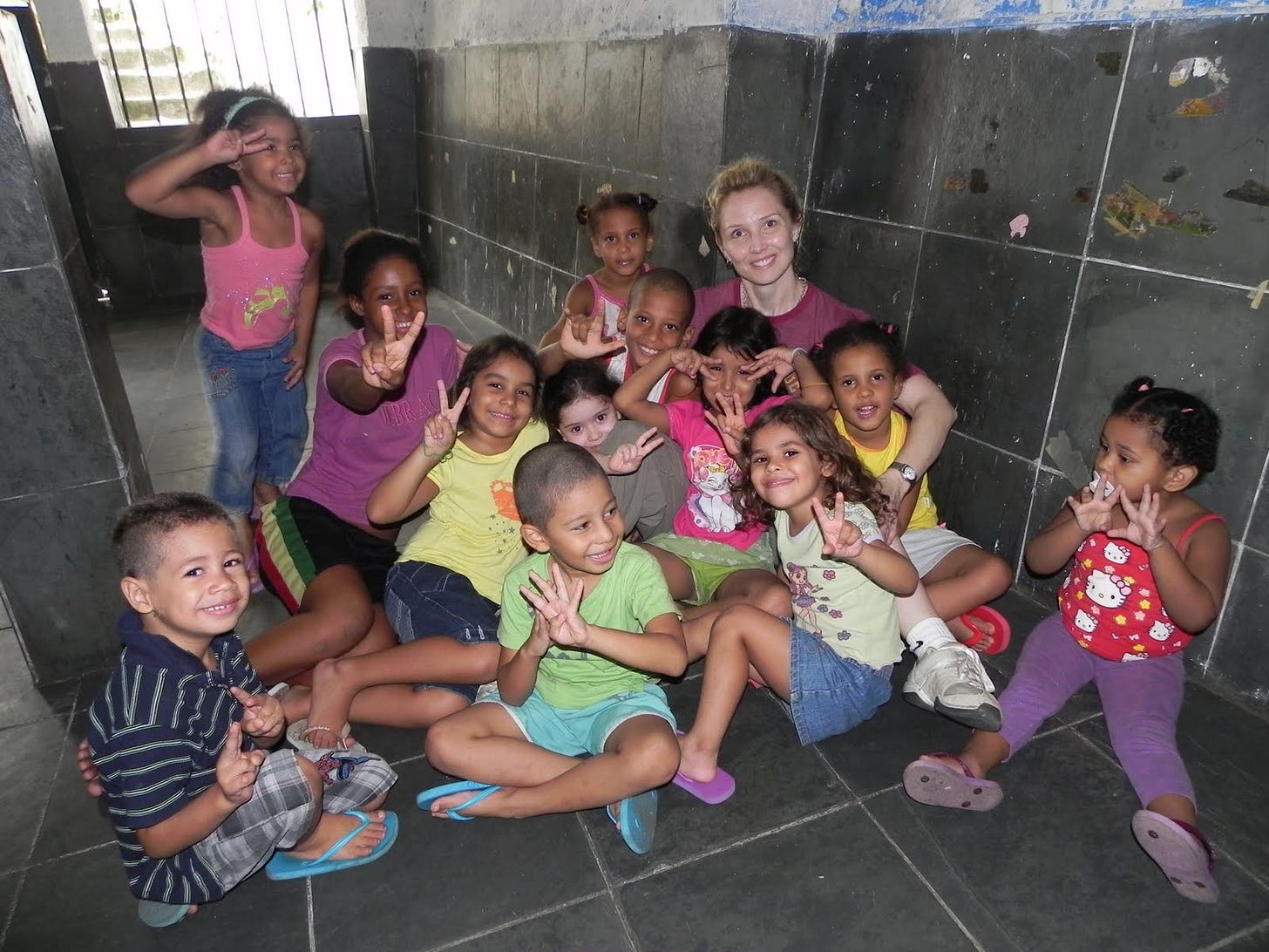 Life in Favela of Rocinha, Rio de Janeiro, Brazil: Kids in the favelas Life in Favela of Rocinha, Rio de Janeiro, Brazil: Kids in the favelas