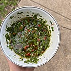 Black Garlic Chimichurri 