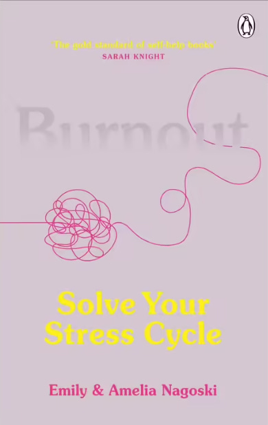 Cover of book "Burnout" by Emily and Amelia Nagoski