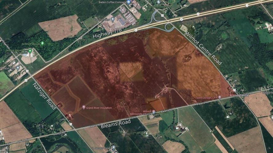 Wilmot land map Wilmot land map