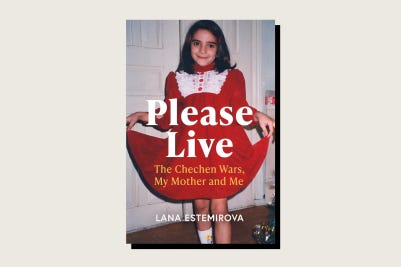 The book cover for Please Live by Lana Estemiroya.