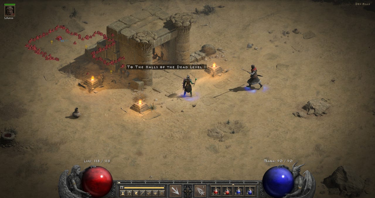 Screenshot of Diablo 2