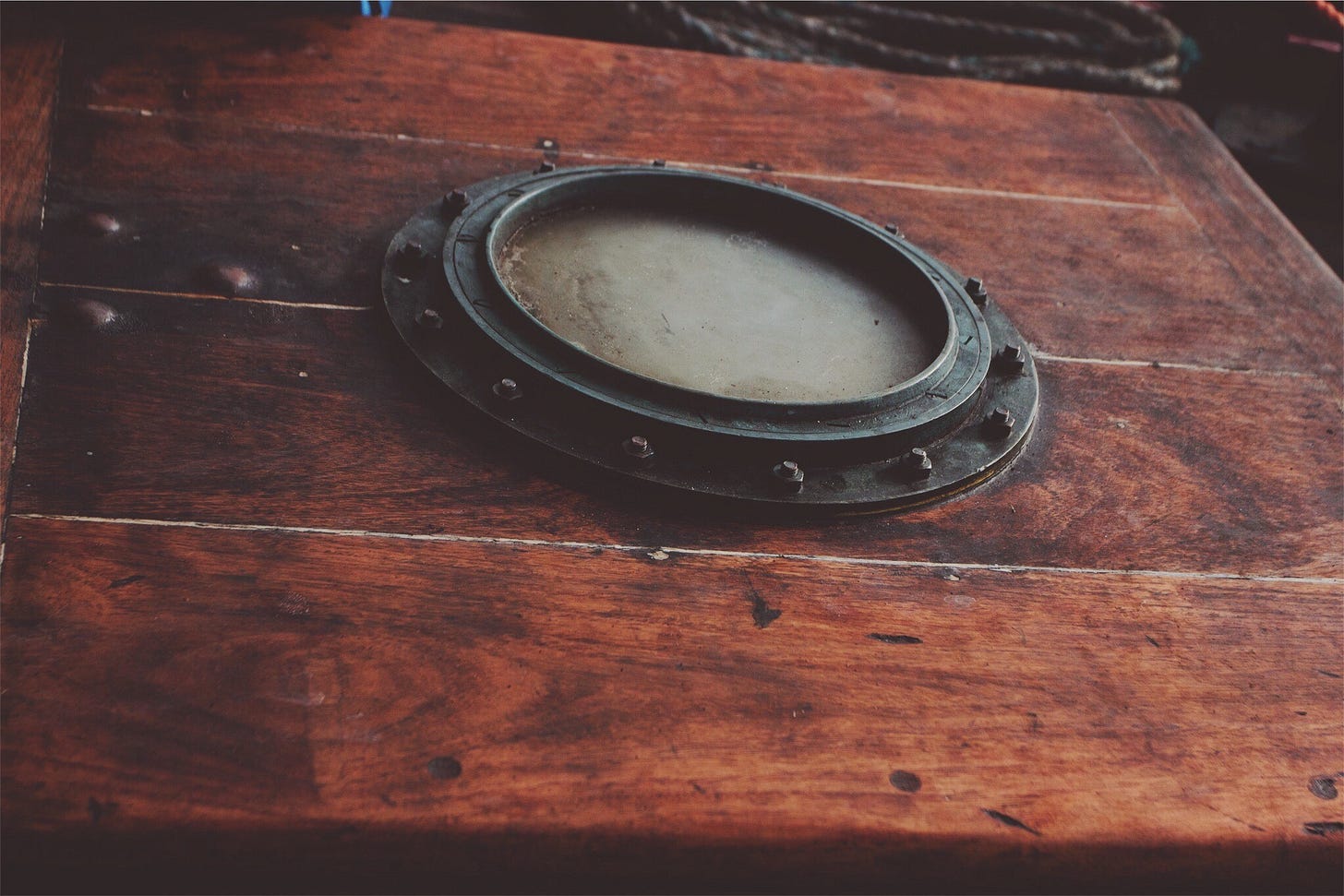 Porthole like an eye. On a small, wooden vessel en route to Iliminaq, Greenland. August 2016. Photo credit: me Porthole like an eye. On a small, wooden vessel en route to Iliminaq, Greenland. August 2016. Photo credit: me