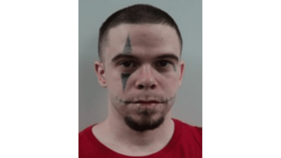 {p}The Morgan County Sheriff's Office shared in a press release that Kwade A. Sanderson is wanted for arrest and faces a charge of First-Degree Making a Terrorist Threat. (Photo - Morgan County Sheriff's Office){&nbsp;}{/p}