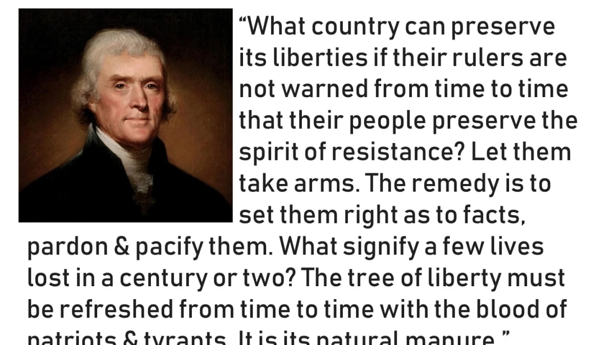 If somebody tweeted this today they would be hunted down, tortured, and imprisoned…