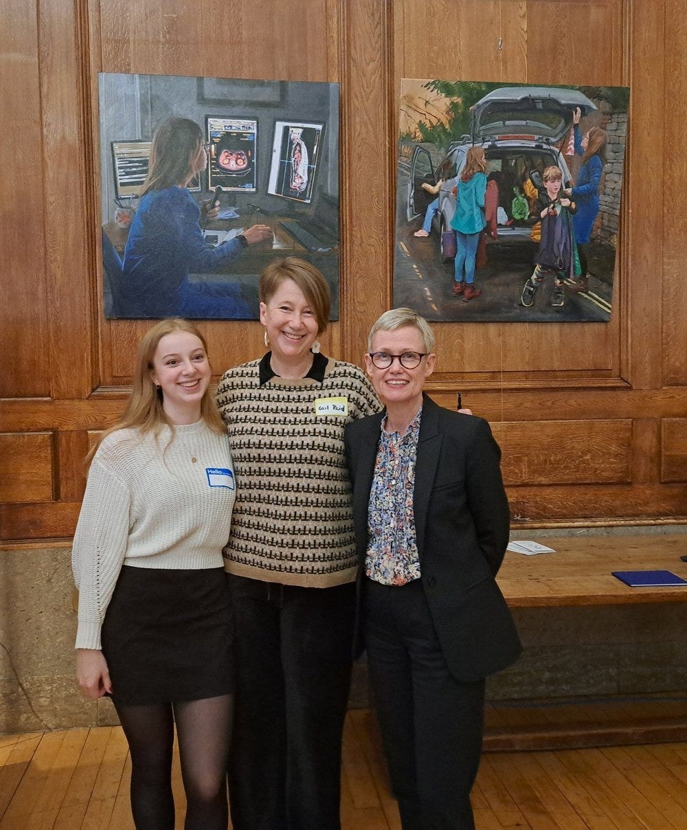 Izzi, Gail, Alice Walpole OBE (principle of Goodenough College)