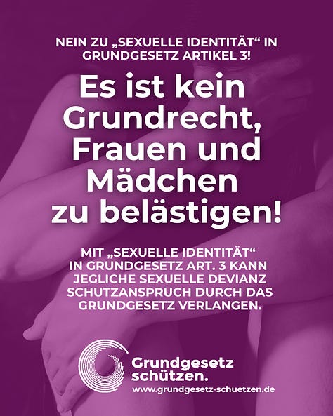 Kampagnenmotive der Kampagne „Grundgesetz schützen“