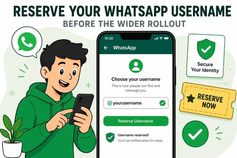 Reserve a WhatsApp Username Before the Wider Rollout