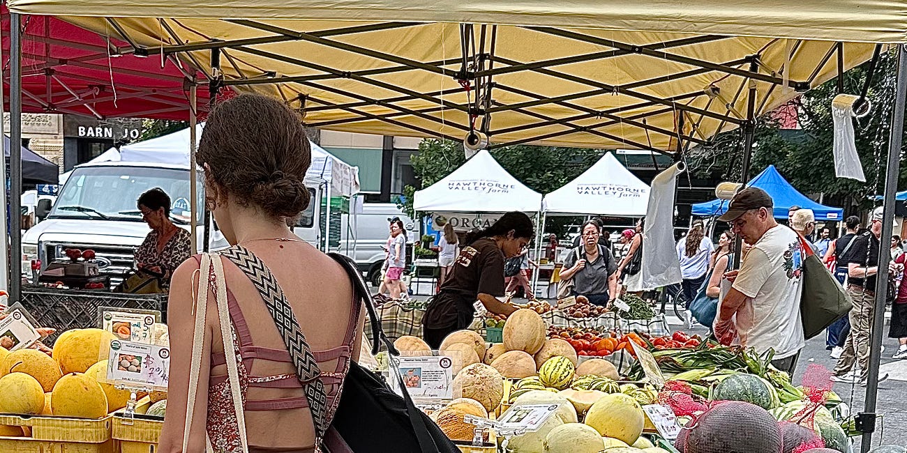 The street report: What people are wearing this week at the Union Square farmer’s market