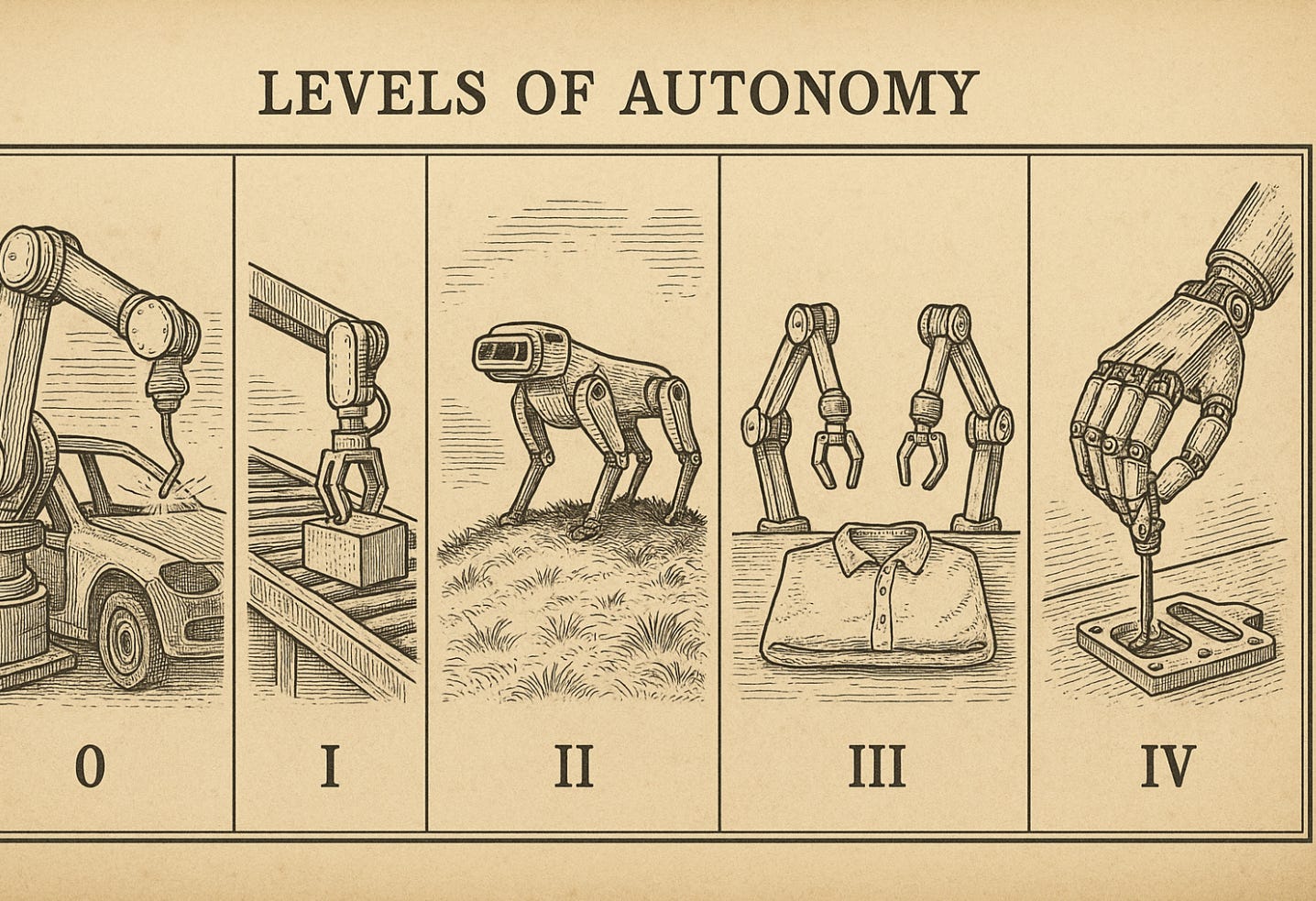Robotics Levels of Autonomy – SemiAnalysis