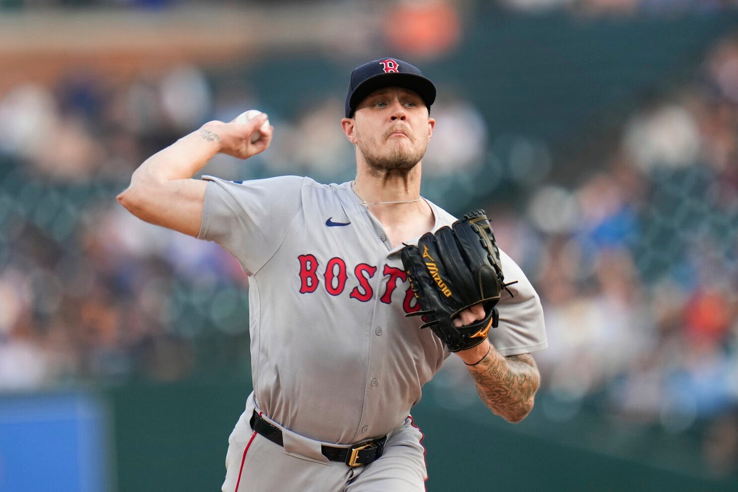 Red Sox scratch Tanner Houck from scheduled start at Yankee Stadium because  of shoulder fatigue | AP News