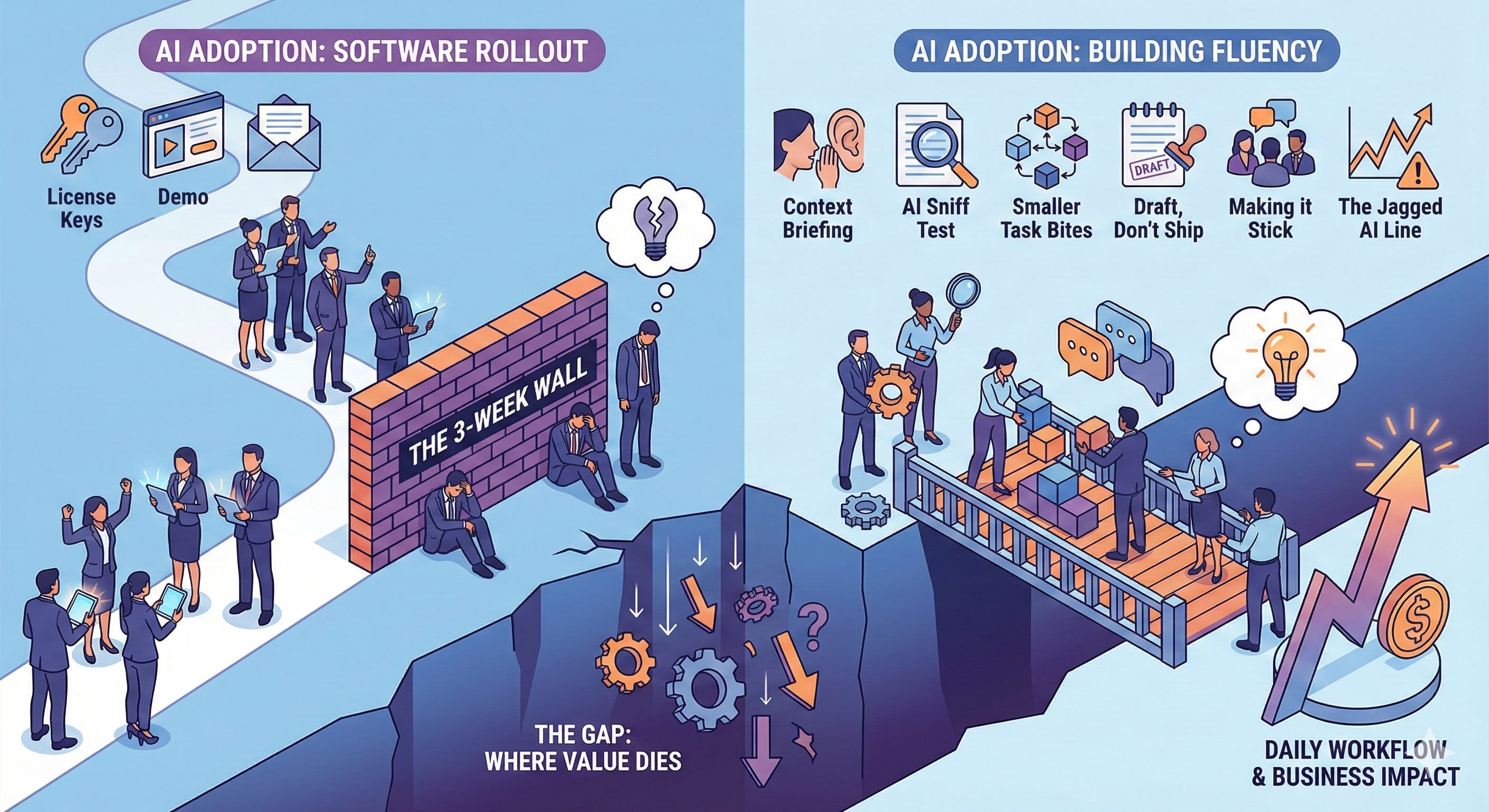 AI Adoption Failure - Not The Tools But It's Skills Gap