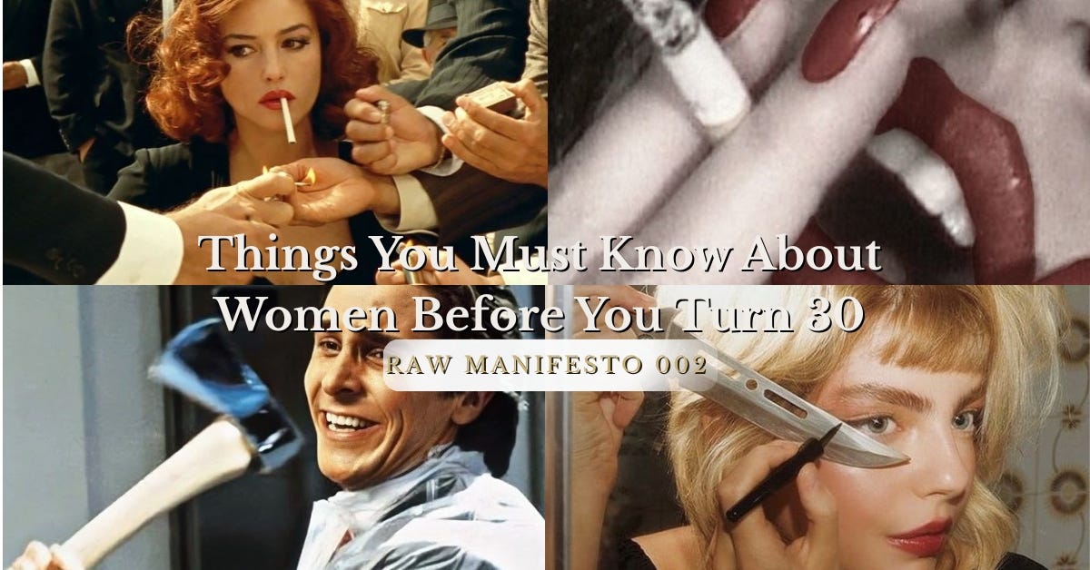 Things You Must Know About Women Before You Turn 30