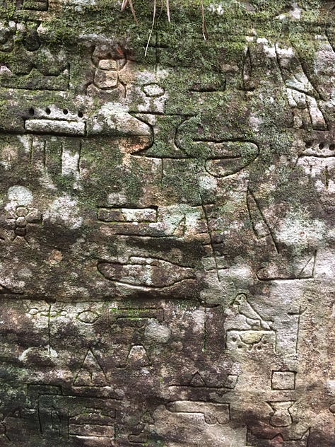 Kariong Egyptian glyphs