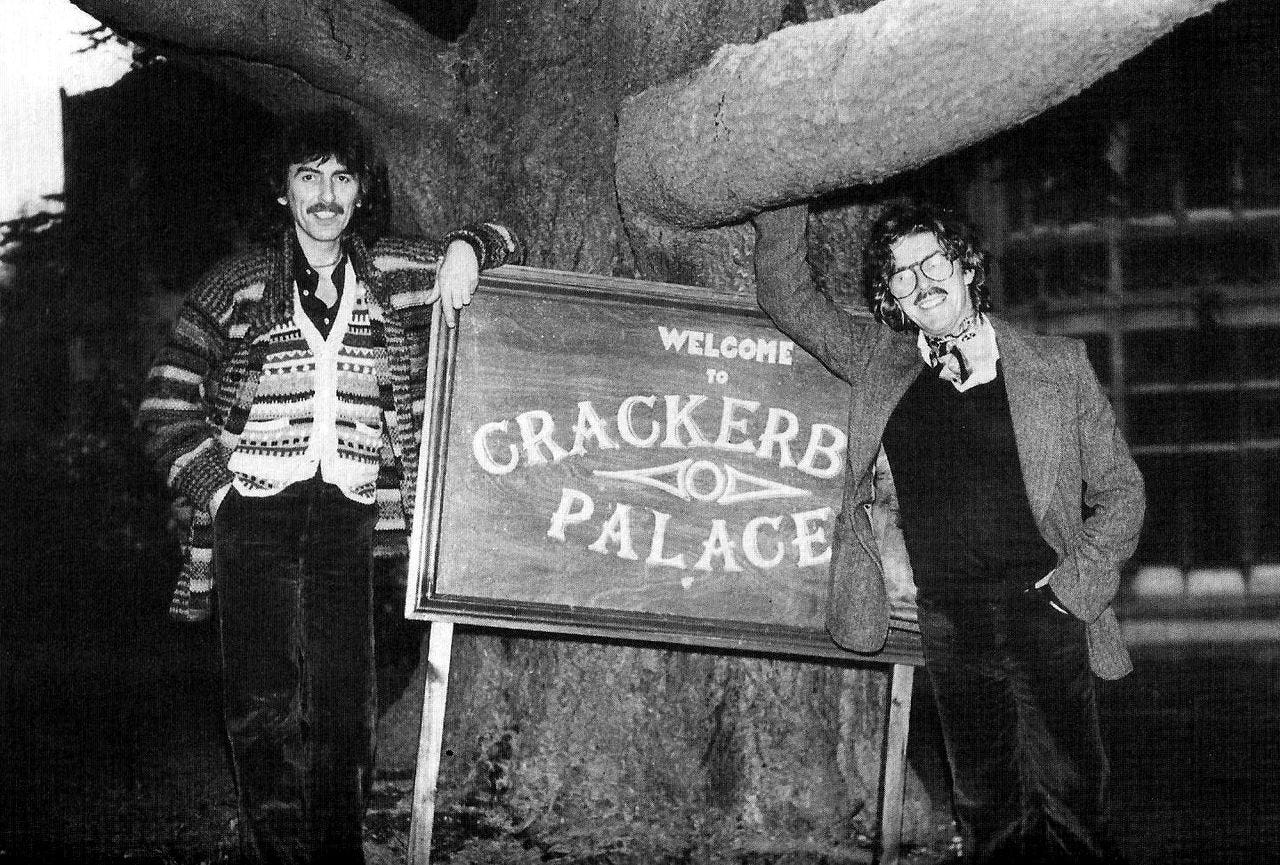 "We welcome you to Crackerbox Palace, we've been expecting you ...