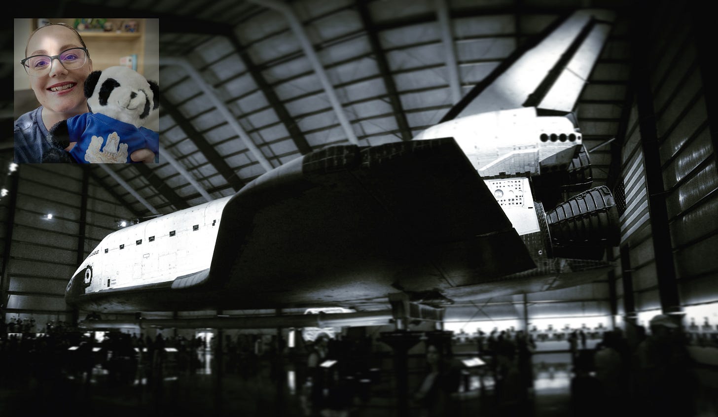 NASA space shuttle Endeavor at California Sciencenter in LA