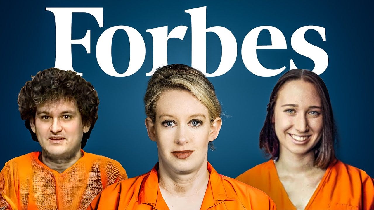 How Forbes 30 Under 30 Became a Pipeline to Prison