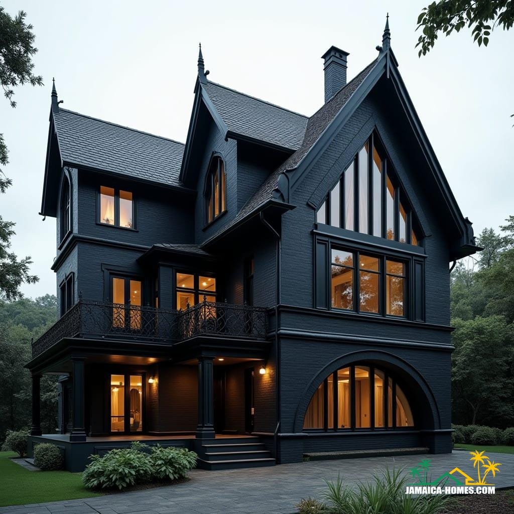 The Kingston Noir and its bold Gothic Revival-modern style The Kingston Noir and its bold Gothic Revival-modern style