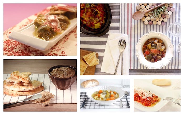 Verduras. Diez recetas para Crock Pot