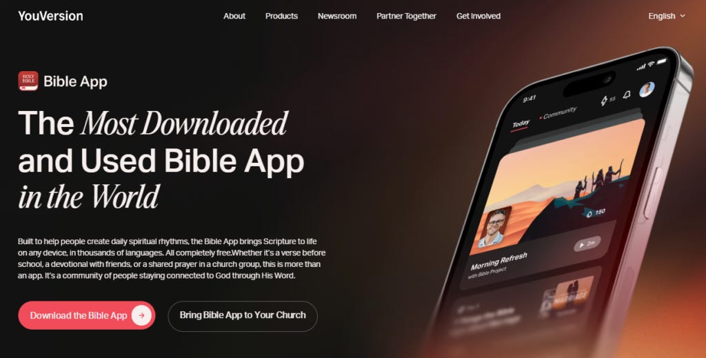 YouVersion Bible App Celebrates 1 Billion Downloads