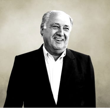 Amancio Ortega, el mayor rentista del mundo