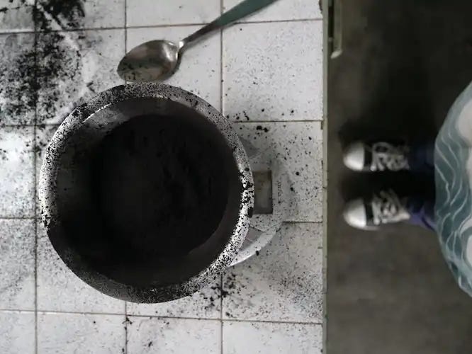 experimento de bambú charcoal