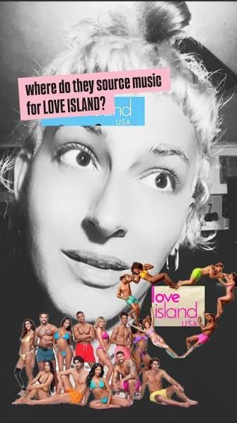 Wanna know who is making songs for Love Island? , Love Island sources its  massive, fast-moving soundtrack through a mix of major label partnerships,  blanket broadcasting licenses, direct pitches from ...