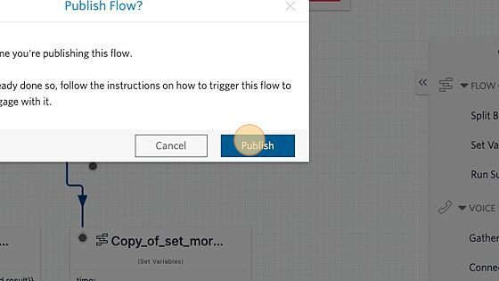 Screenshot of: To make your changes live, click the "Publish" button towards the top Screenshot of: To make your changes live, click the "Publish" button towards the top