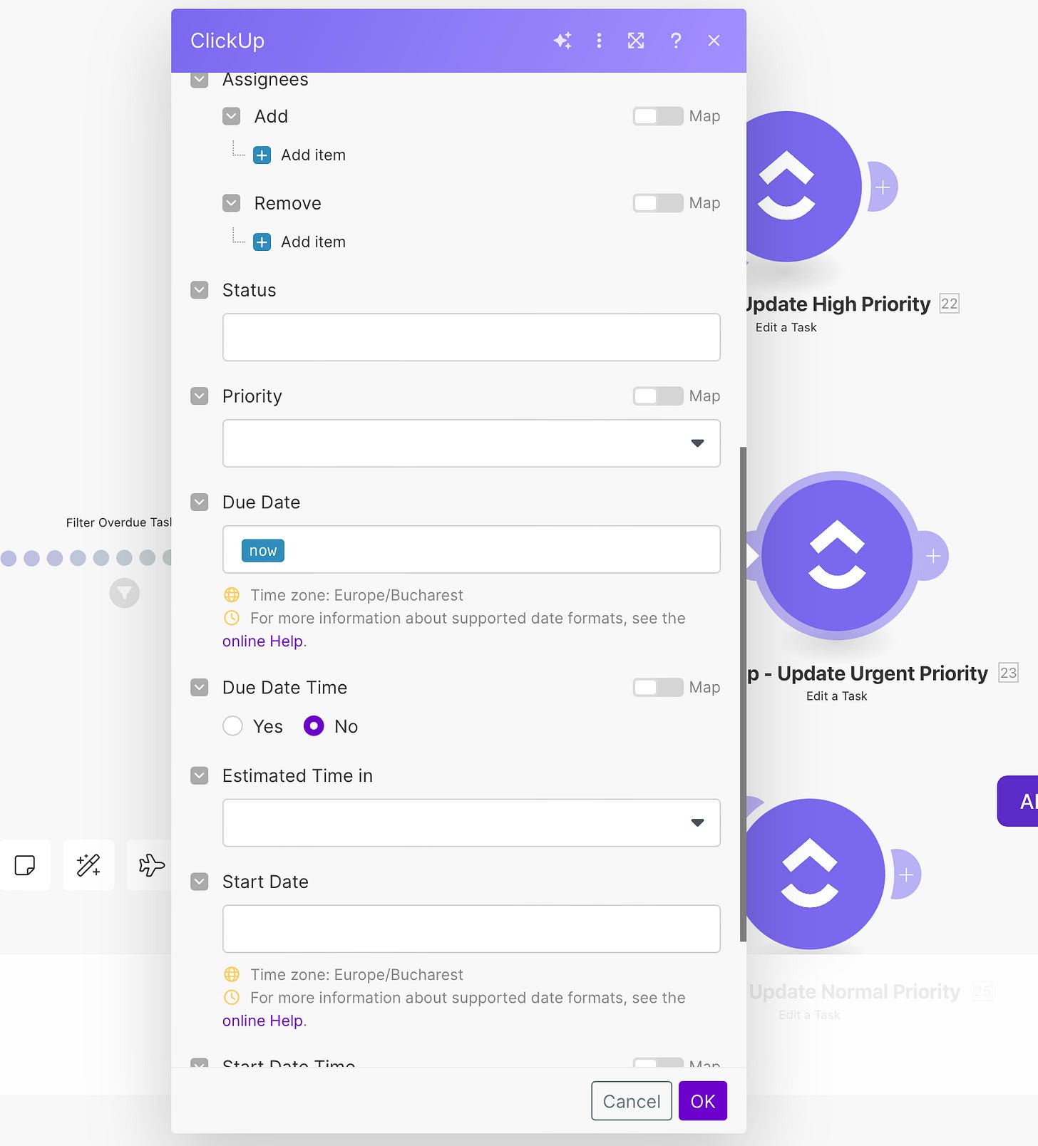 Let's Build Together - How to automatically update a Due Date in ClickUp