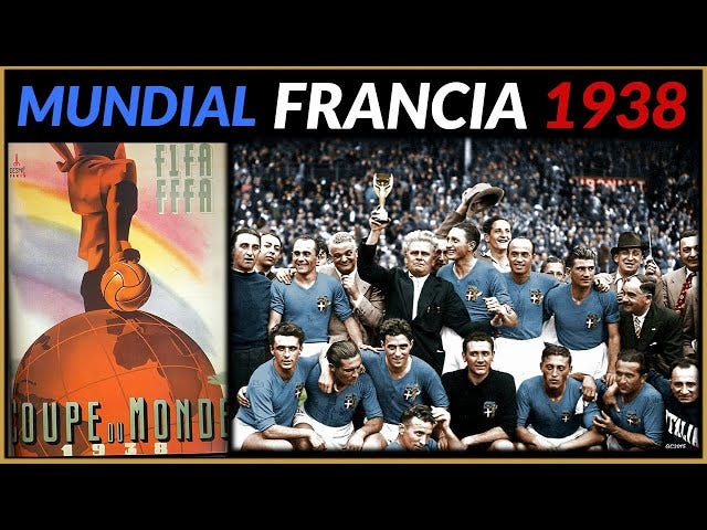 MUNDIAL FRANCIA 1938 🇫🇷 | Historia de los Mundiales - YouTube