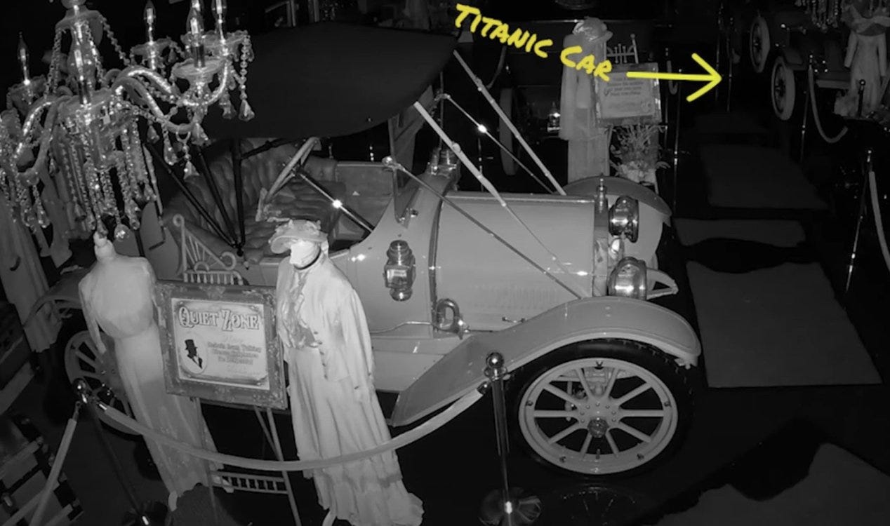 Exposição do Titanic inunda misteriosamente em museu supostamente ‘assombrado’. Exposição do Titanic inunda misteriosamente em museu supostamente ‘assombrado’.