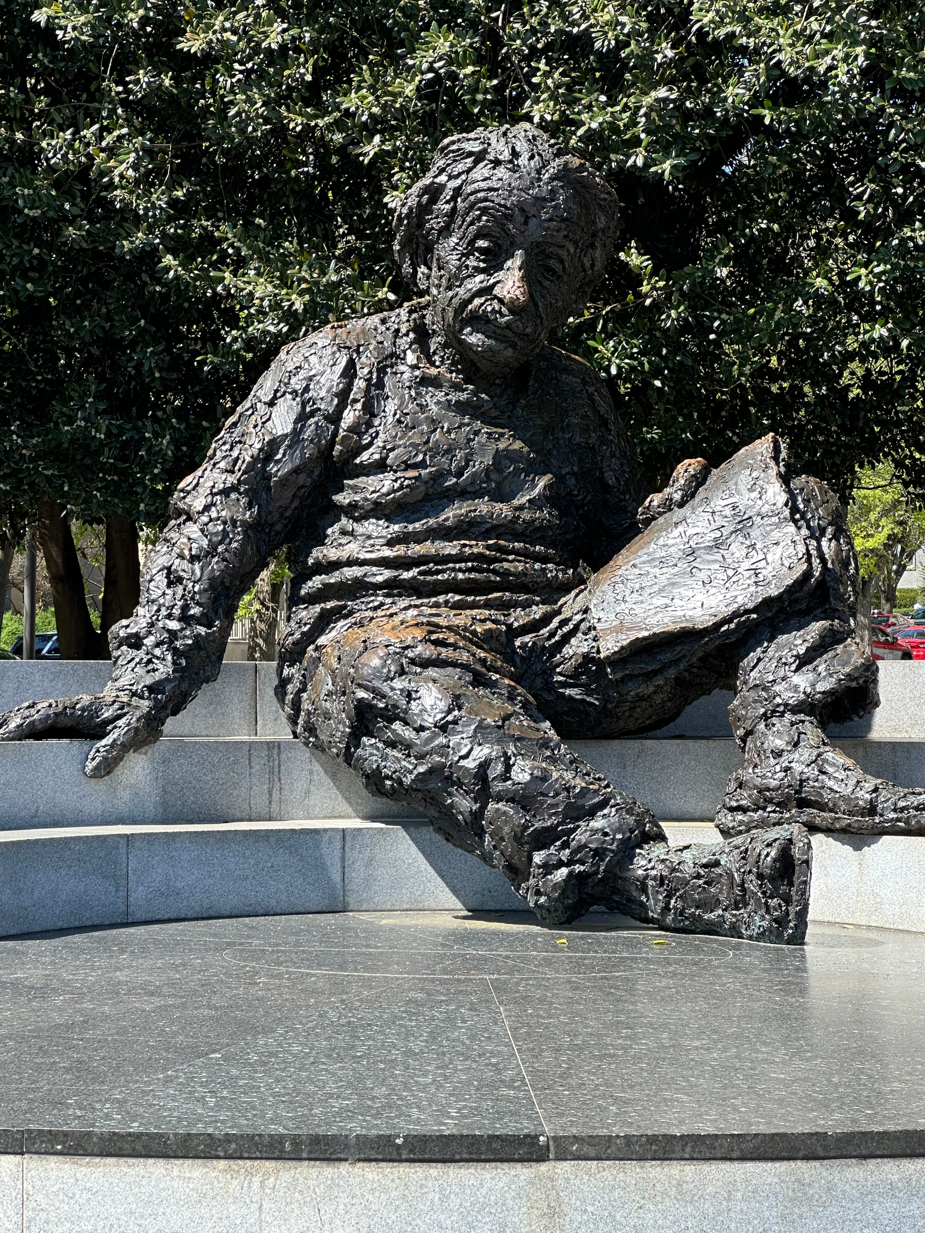 The Einstein Memorial - by Anne Schwartz