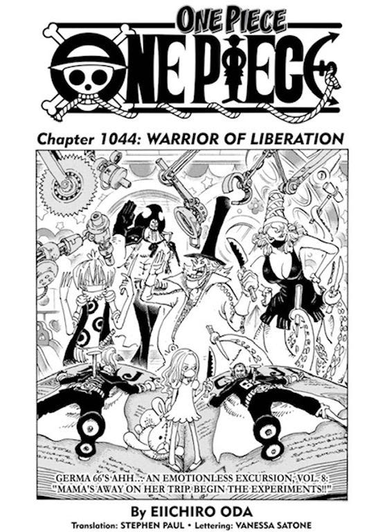 One Piece, Chapter 1044! - Khepiari's After Thoughts