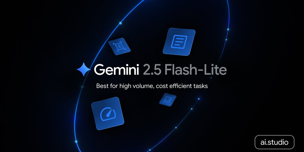 Gemini 2.5 Flash-Lite is now stable and generally available - Google Developers Blog Gemini 2.5 Flash-Lite is now stable and generally available - Google Developers Blog