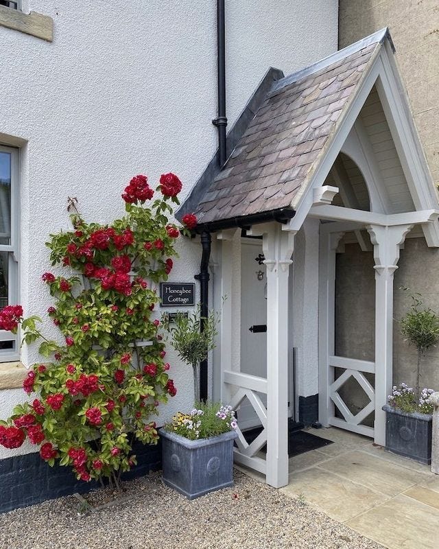 The English Porch Company Richmond Porch | Porch kits, Terrace house  exterior, Cottage front doors