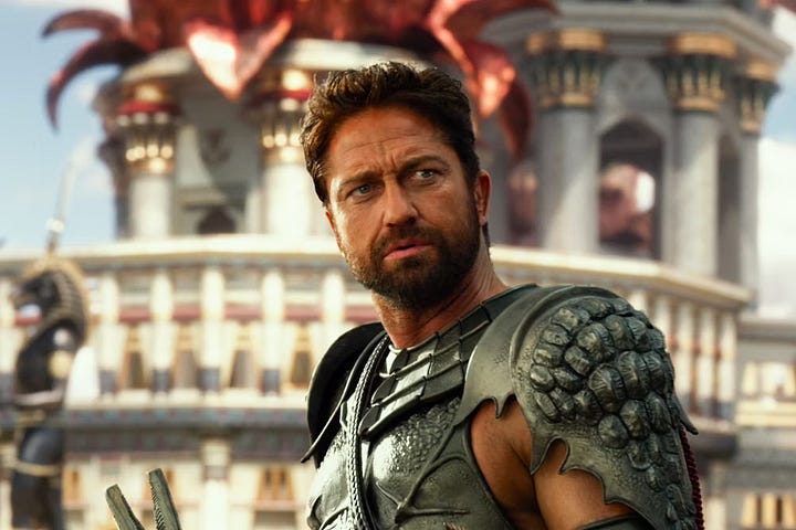 action gods with biceps
