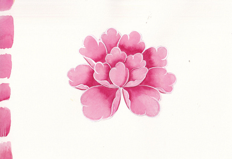 Elements of chinoiserie art.